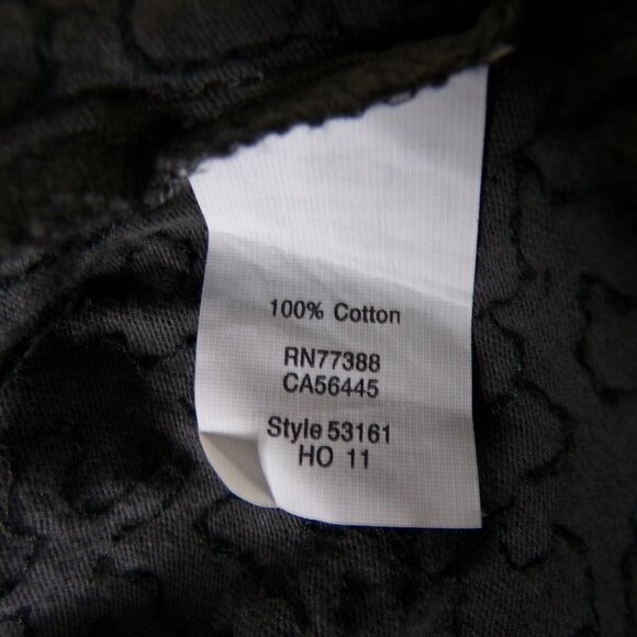 J. Crew Factory Glimmer 3/4 Sleeve All Over Sequin Top Black/Gray Sz Small #987 - Picture 5 of 5